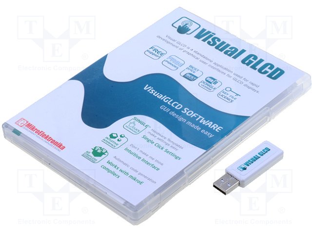VISUAL GLCD WITH USB DONGLE LICENSE